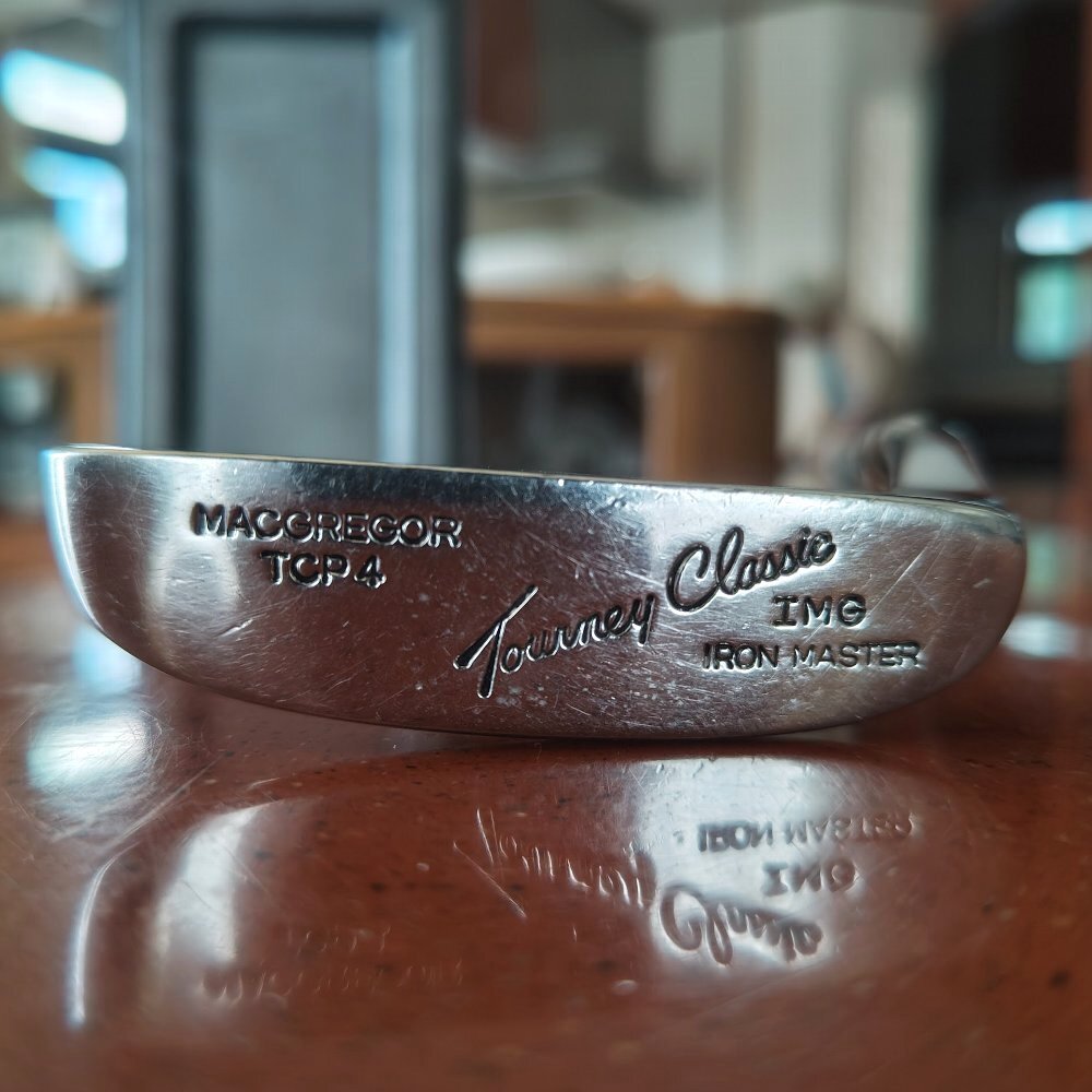 【送料込】USED MacGregor Tourney Classic Putter TCP4 マグレガー ターニー クラシック パター 34”拍卖