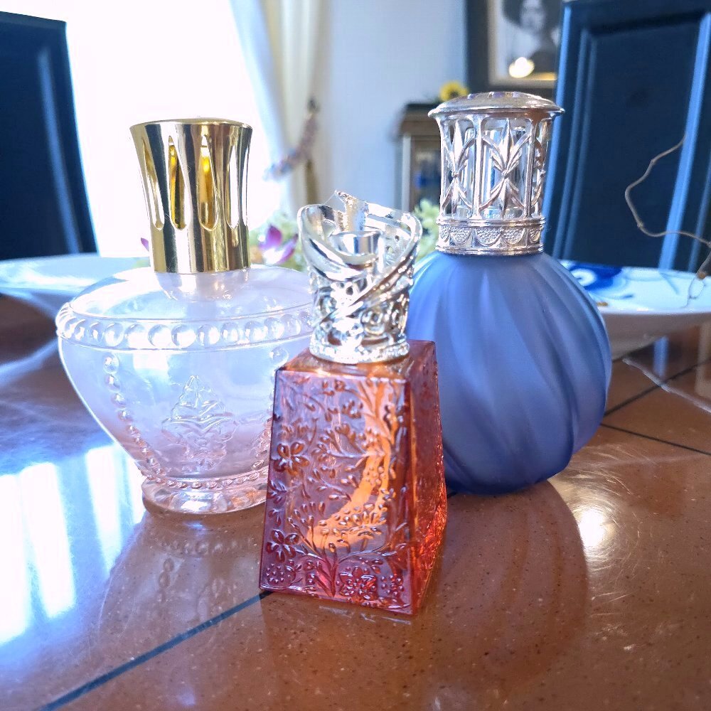 【送料込】USED ランプベルジェなど アロマランプ 三点セット LAMPE BERGER他 中古品拍卖