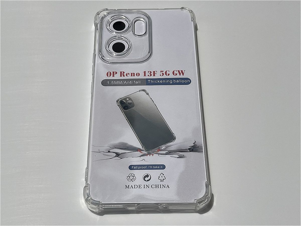 OPPO Reno13 A Reno13F 5G 6.7インチ 耐衝撃 上質 TPU ソフト 透明 クリア ケース みみ A294拍卖