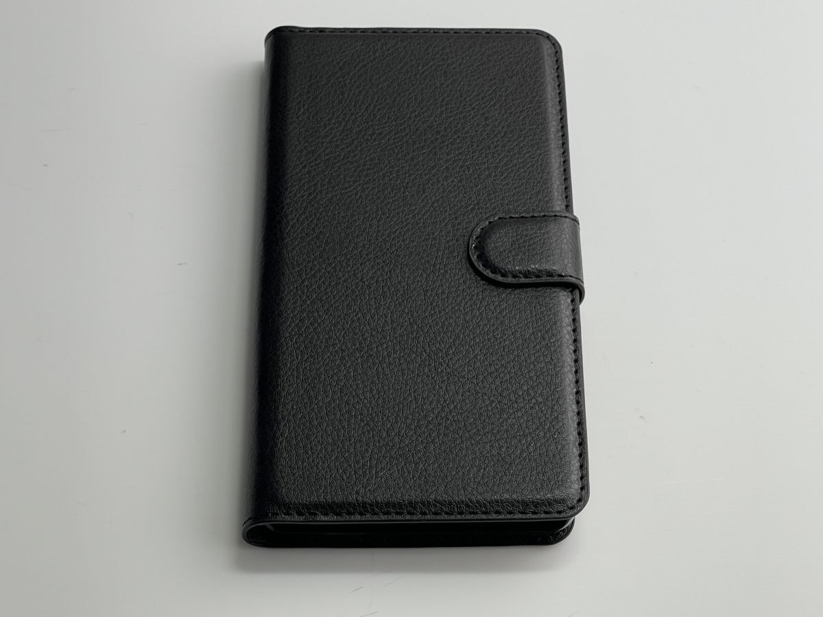 HUAWEI Mate8 6インチ 手帳型 PUレザー スマホケース 黒色 P228拍卖