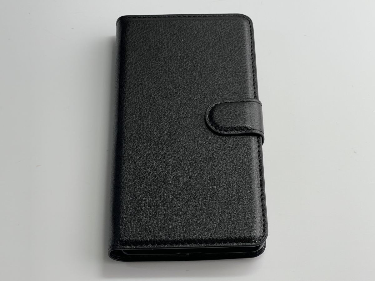 HUAWEI MATE S 5.5インチ 手帳型 PUレザー スマホケース 黒色 P226拍卖