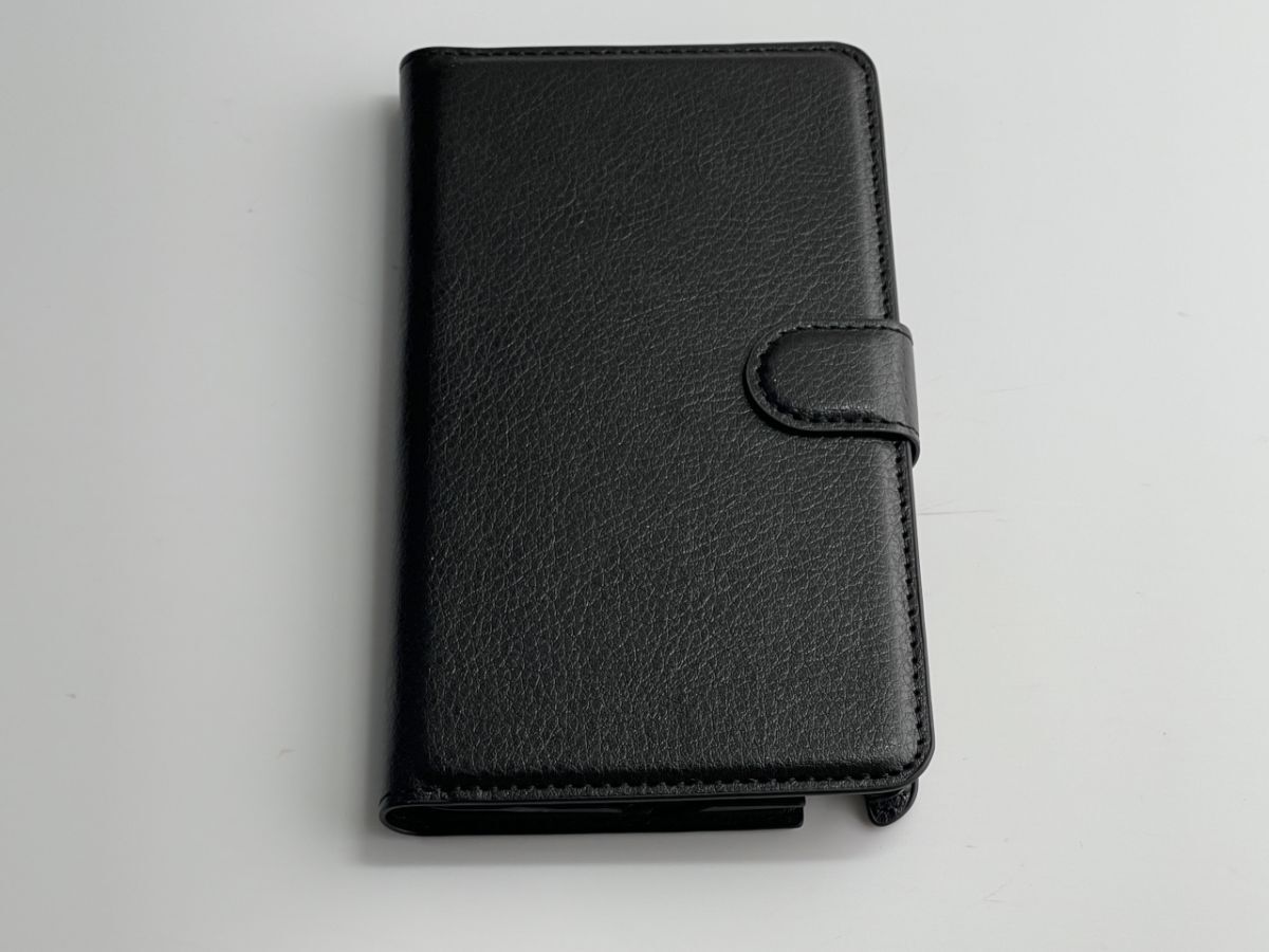 Galaxy Note Edge SC-01G SCL24 手帳型 PUレザー スマホケース 黒色 P212拍卖