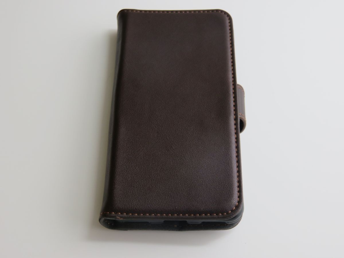 HUAWEI Y5 2017年 5インチ手帳型 ソフトケース 本革 スマホケース 茶色 P260拍卖