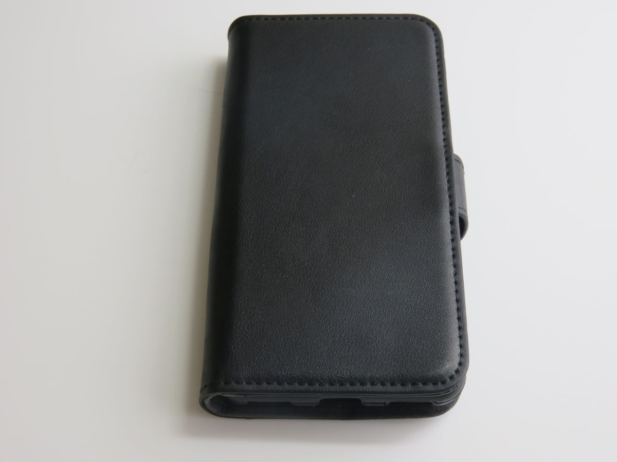 HUAWEI Y5 2017年 5インチ手帳型 ソフトケース 本革 スマホケース 黒色 P259拍卖