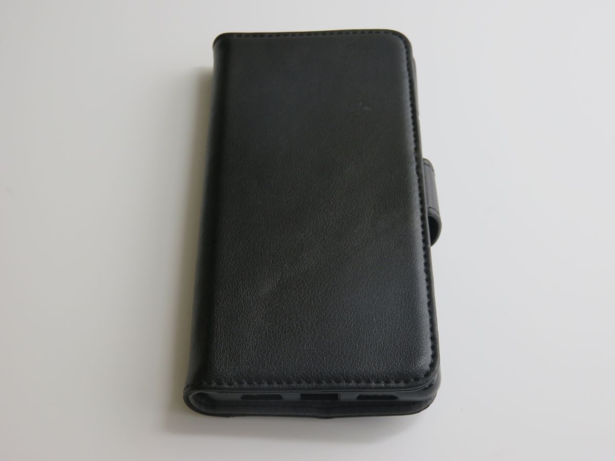 HUAWEI P9 lite 5.2インチ手帳型 ソフトケース 本革 スマホケース 黒色 P257拍卖