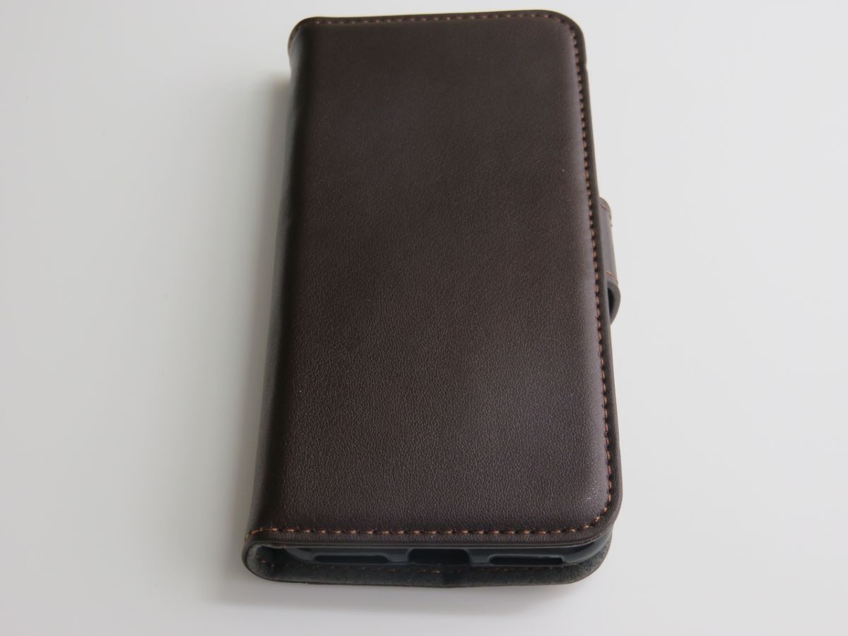 iPhone7 iPhone8 4.7インチ手帳型 ソフトケース 本革 スマホケース 茶色 P248拍卖