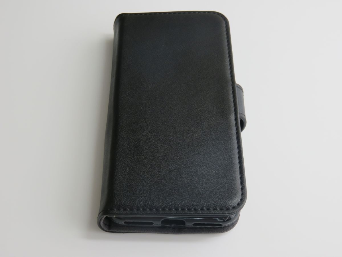 iPhone7 iPhone8 4.7インチ手帳型 ソフトケース 本革 スマホケース 黒色 P247拍卖