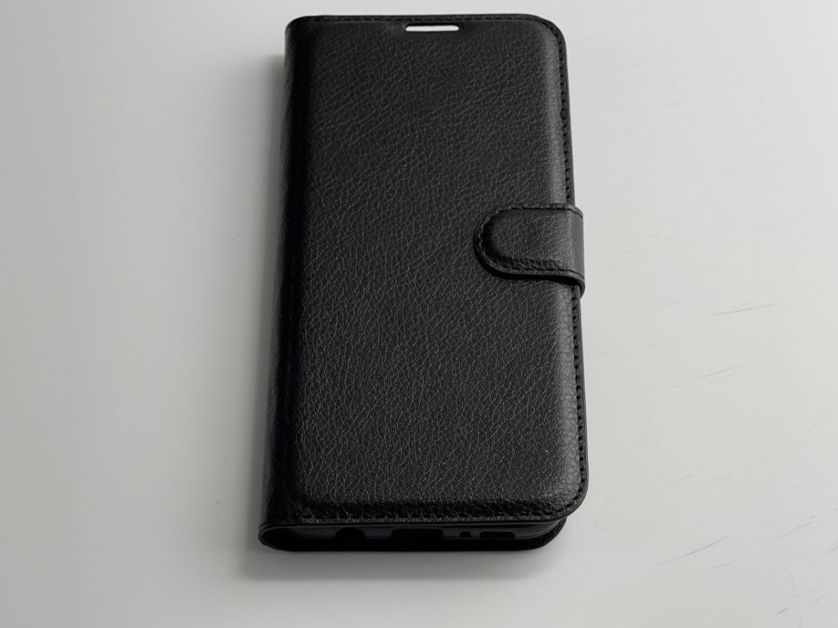 Galaxy S8 Plus SC-03J SCV35 6.3インチ手帳型 ソフトケース PUレザー スマホケース 黒色 P235拍卖