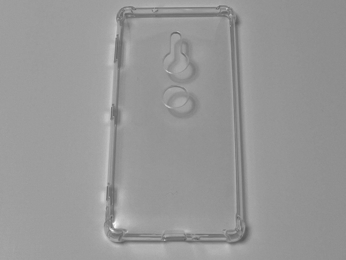 Xperia XZ2 SO-03K SOV37 702SO 耐衝撃 上質 TPU ソフト 透明 クリア ケース みみ A111拍卖