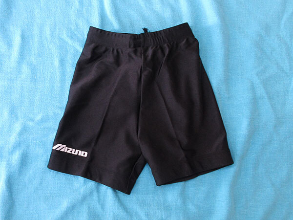 インナー スパッツ★パワーパンツ★タイツ★mizuno ミズノ★ブラック 黒★53PA-4009★ジュニアサイズ★日本製★未使用★プリントひび有り拍卖