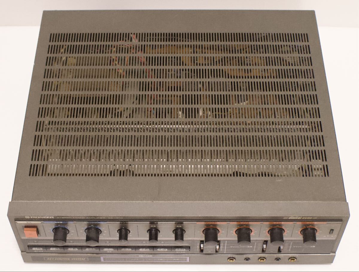 【使用少なめ良品/マイク音出し.エコー効きOK】パイオニア SA-V20Ⅱ Pioneer カラオケアンプ ステレオミキシングアンプ SA-V21Ⅱ の兄弟機拍卖