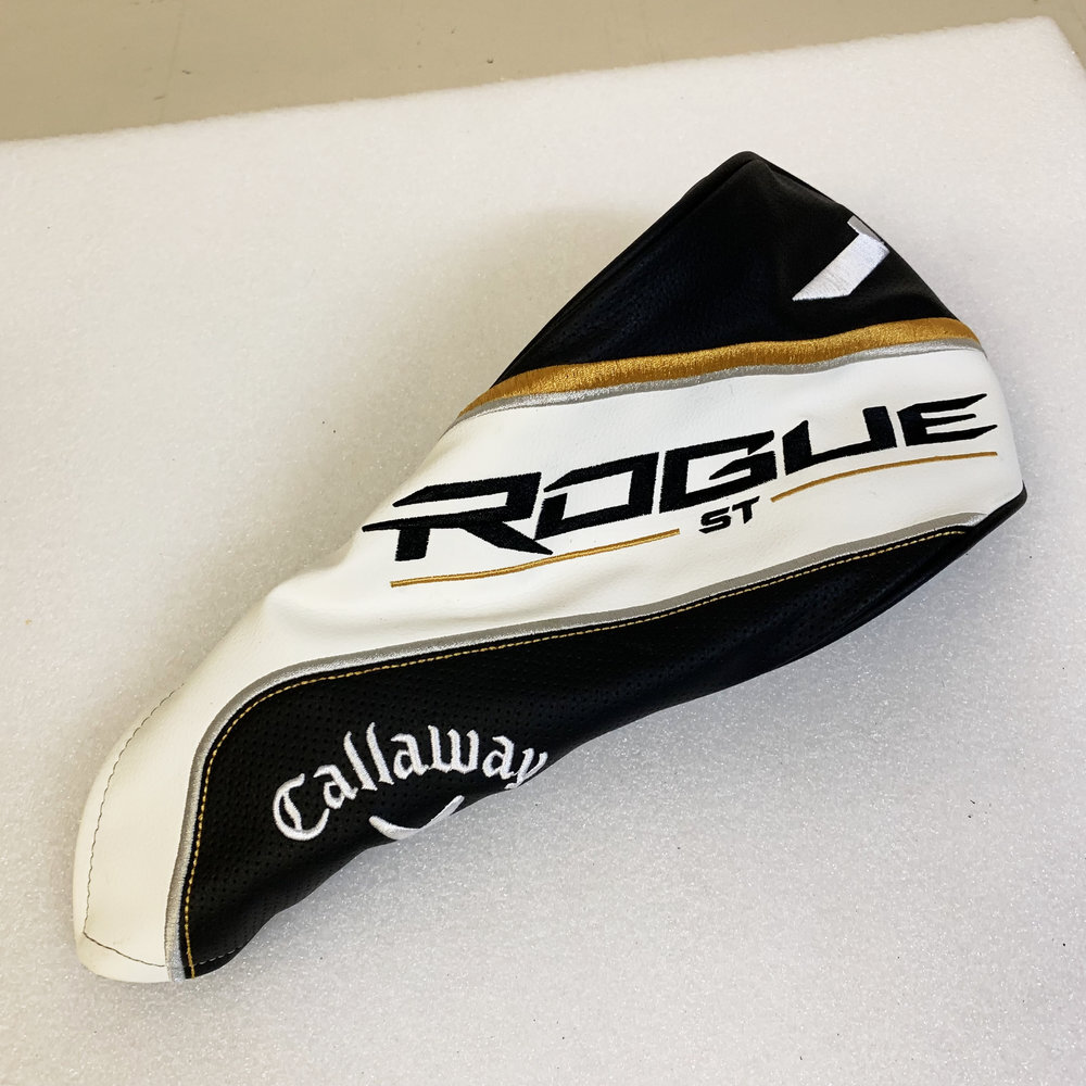 美品 Callaway ROGUE ST ヘッドカバー ドライバー フェアウェイウッド DR FW キャロウェイ ゴルフ ローグST Golf clubs head cov【841拍卖