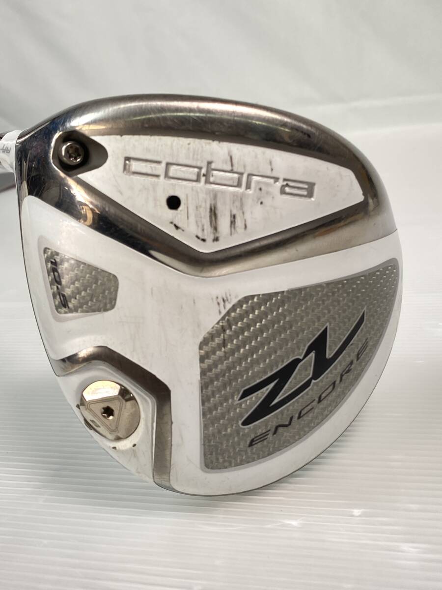 2508-145 左利き用 cobra ZL ENCORE 10.5ドライバー + Fujikura シャフト 55 S-FLEX ホワイト拍卖