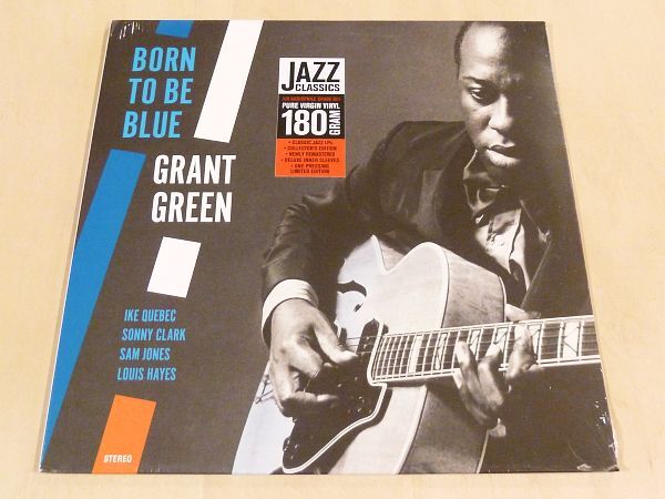 未開封 グラント・グリーン Born To Be Blue 限定リマスター180g重量盤LPボーナス2曲追加 Grant Green Sonny Clark Ike Quebec Sam Jones拍卖