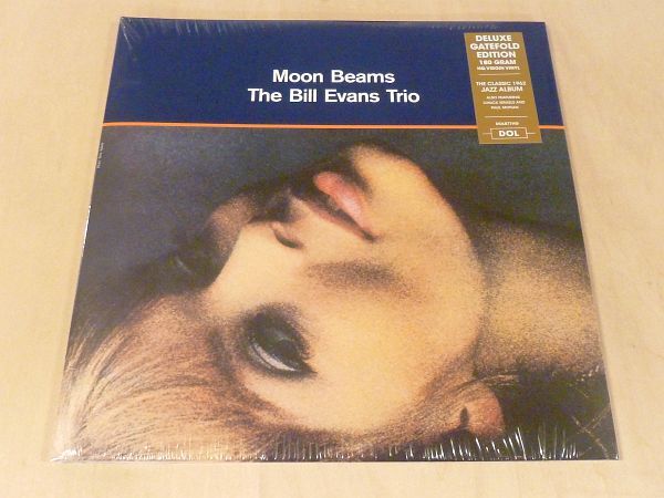 未開封 ビル・エヴァンス Moon Beams 限定見開きジャケ仕様HQ180g重量盤LP Bill Evans Trio Moonbeams Limited Edition Virgin Vinyl拍卖