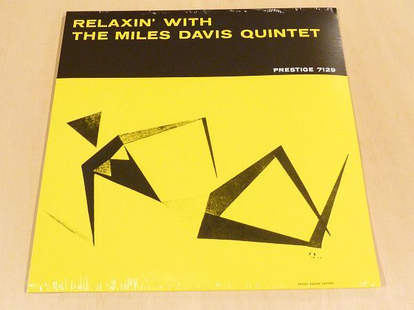 未開封 マイルス・デイヴィス Relaxin' With The Miles Davis Quintet 復刻LP John Coltrane Red Garland OJC Prestige Mono拍卖