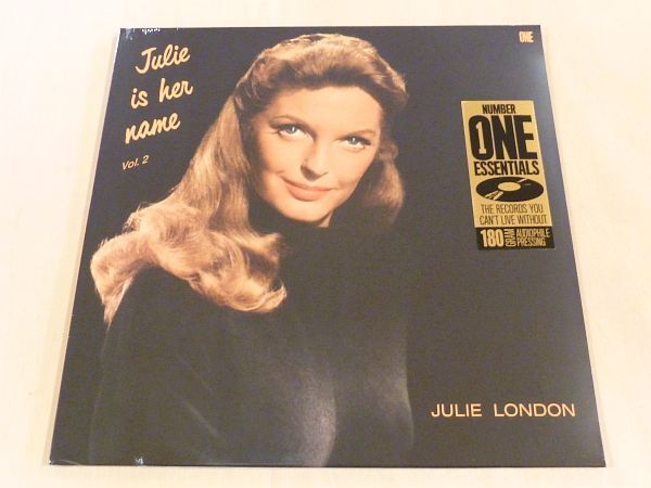 未開封 ジュリー・ロンドン Julie Is Her Name Vol.2限定復刻180g重量盤LPアナログレコード ボーナス6曲追加収録Julie London Volume拍卖