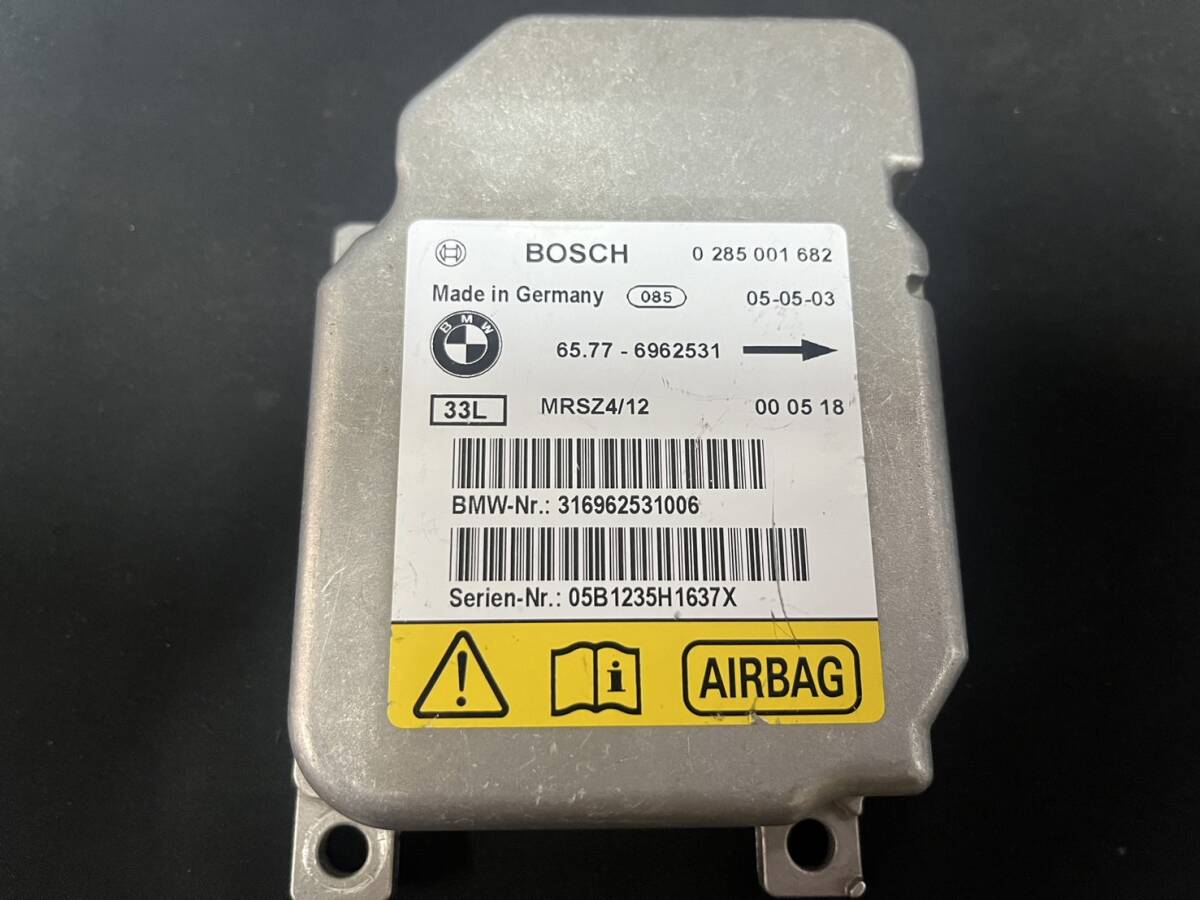 保証付き!!BMW ミニ MINI RA16 RE16 R53 65.77-6962531 エアバック エアバッグ エアーバック コンピューター 65776962531 SRS ECU49 m.拍卖