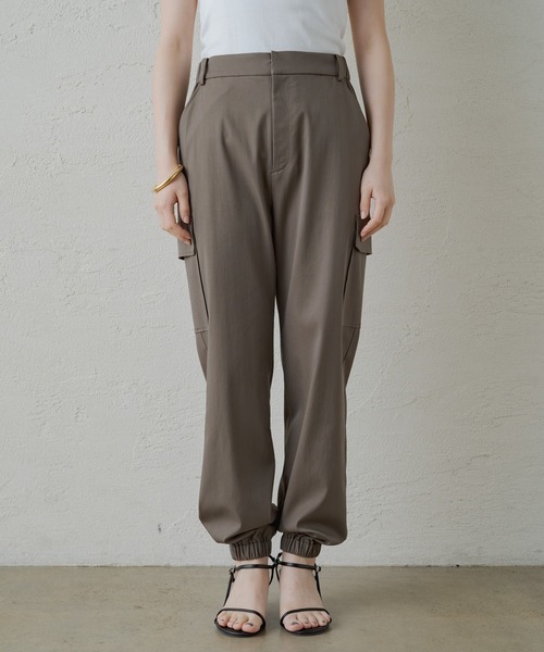 「LOUNGEDRESS」 カーゴパンツ SMALL グレー レディース拍卖