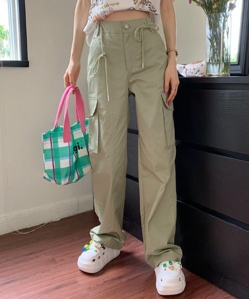 「Mela」 「my perfect fashion」カーゴパンツ S オリーブ レディース拍卖