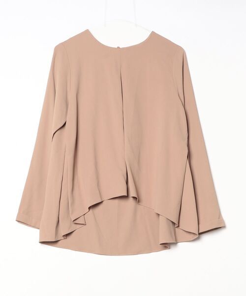 「CAPRICIEUX LE'MAGE」 長袖ブラウス FREE ベージュ レディース拍卖