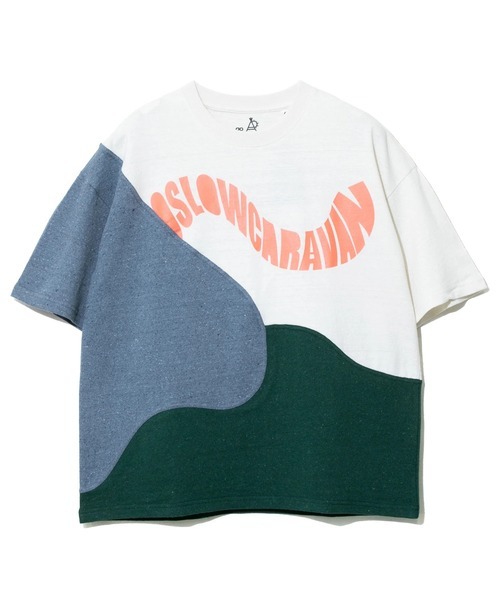 「go slow caravan」 半袖Tシャツ LARGE ホワイト メンズ拍卖