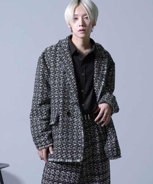 「G.O.C」 テーラードジャケット LARGE ブラック系その他 メンズ拍卖