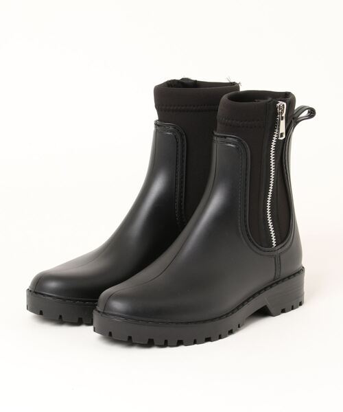 「EDWIN」 ショートブーツ L ブラック レディース拍卖