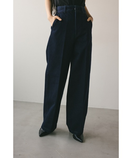 「STYLEMIXER」 デニムパンツ SMALL インディゴブルー レディース拍卖