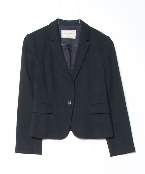 「UNITED ARROWS」 テーラードジャケット 36 ネイビー レディース拍卖