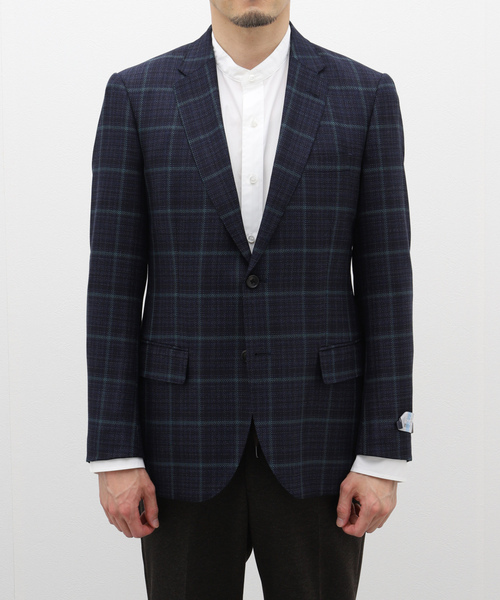 「B.C STOCK」 「SIMPLICITEPLUS」テーラードジャケット 48 ネイビー メンズ拍卖