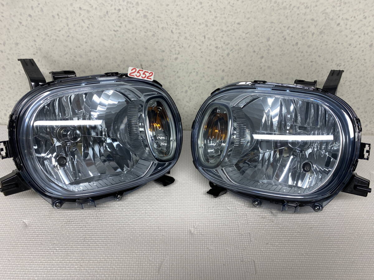 2552 * 青みがかった色合いで * HE22S ヘッドライト 左右SET 35100-85K0 35300-85K0 LE08H6181 LE08G6181拍卖