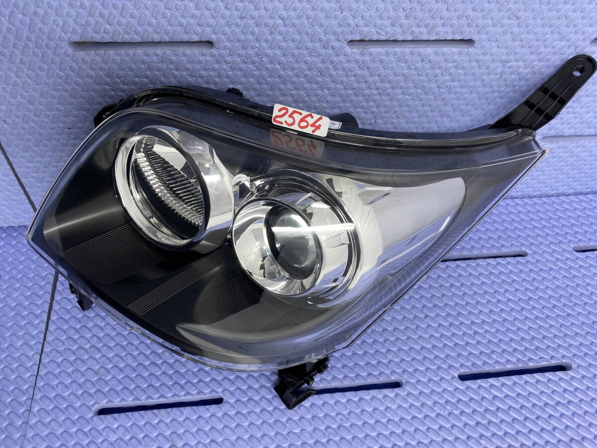 2564 * 美品 ムーヴ カスタム L175S ヘッドライト 左 コイト 100-51867 キセノン HID レべ付拍卖