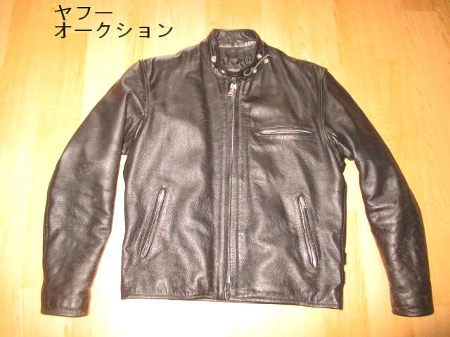 HORN WORKS レザー シングル ライダースジャケ ット/ L★25f 9f13拍卖