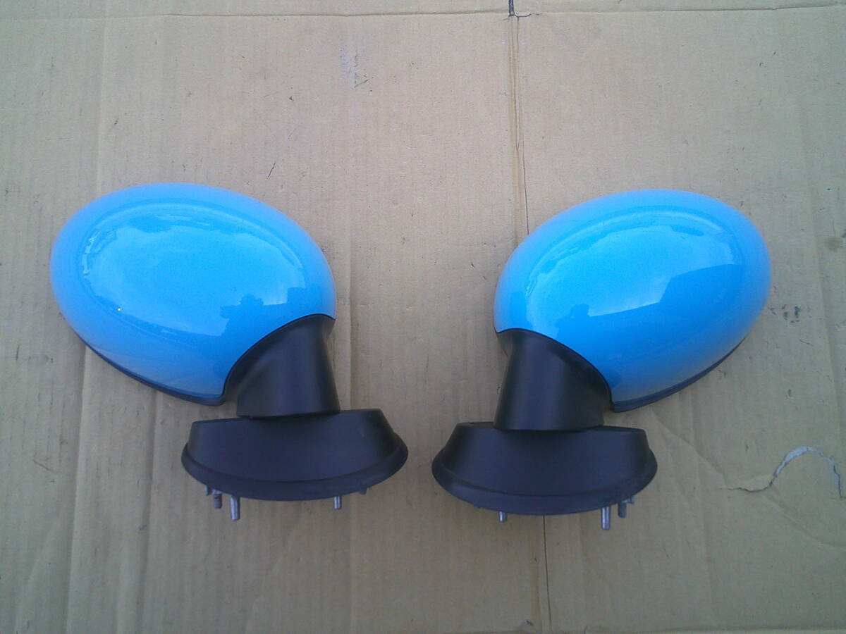 ★ SU16 ミニ R56 R55 ドアミラー 左右 ブルー ★ BMWミニ MINI ME14 MF16 MF16S SV16 ML16 MM16 ZF16 ZG16 クーパー クーパーS拍卖