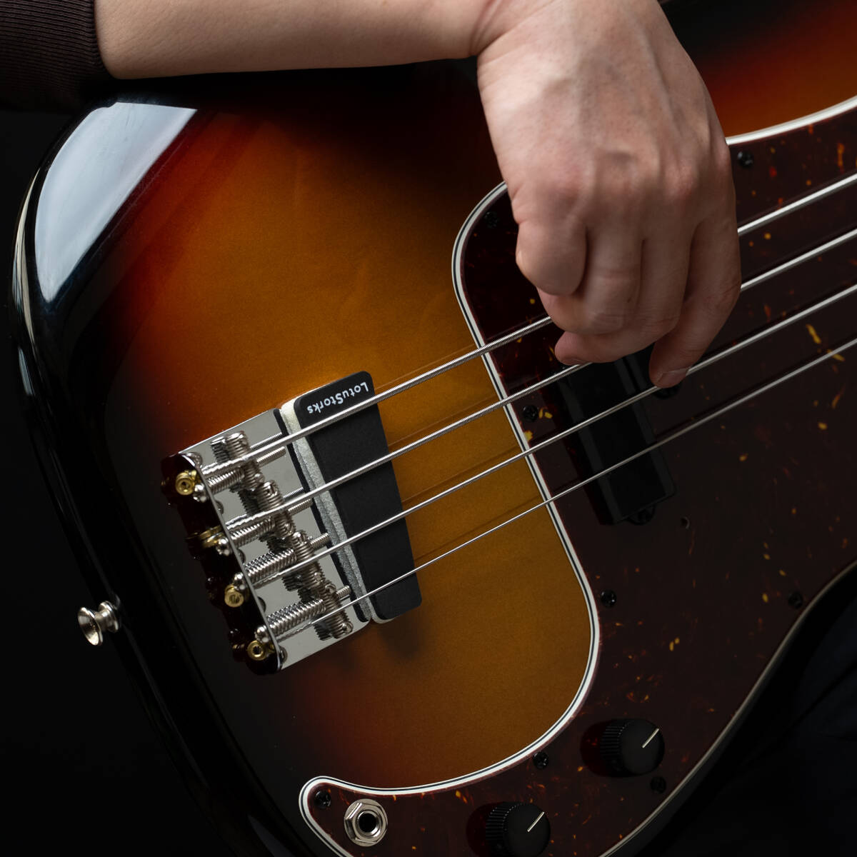 4弦ベース専用ミュートKABUKI MUTE sweet/Lotustorks 9拍卖