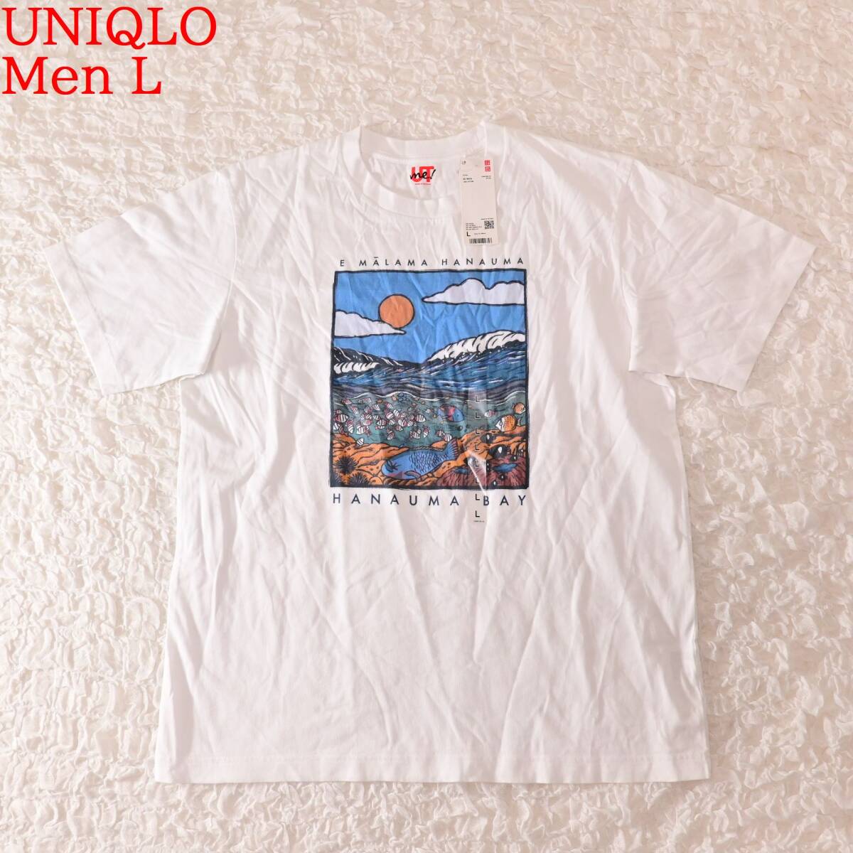 Y3 新品 Men 海外L ユニクロ HANAUMA BAY 半袖Tシャツ拍卖