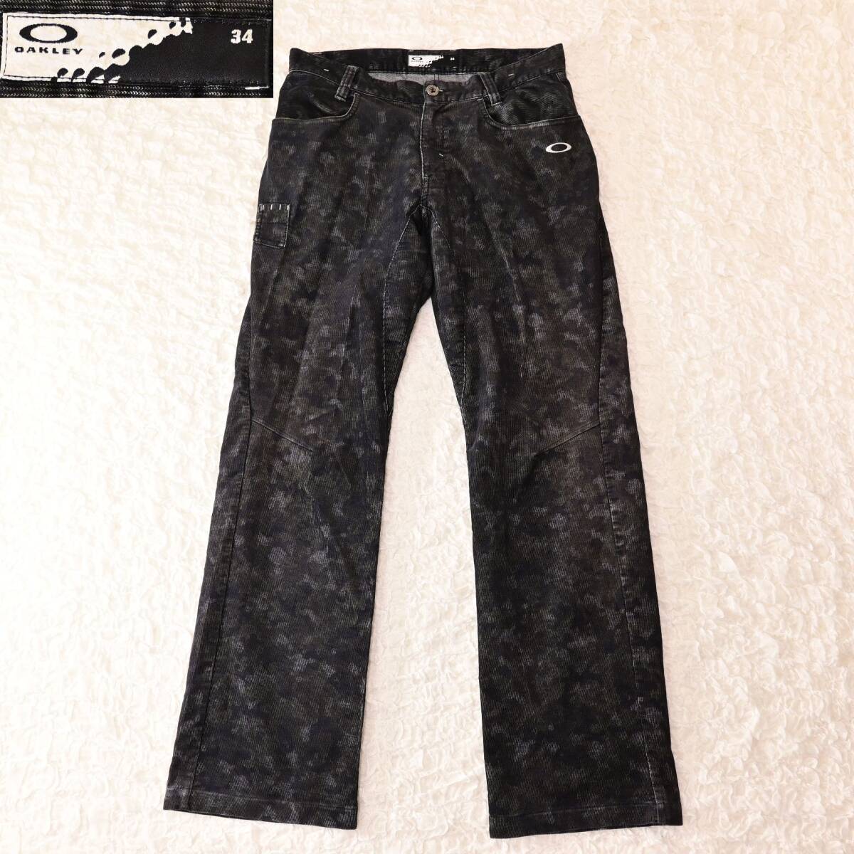 A2 W34 オークリー 迷彩 コーデュロイ パンツ拍卖