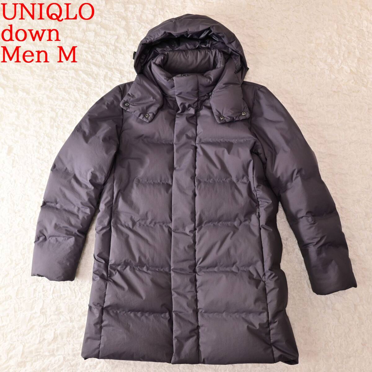 B4 Men M ユニクロ シームレスダウンコート 222拍卖