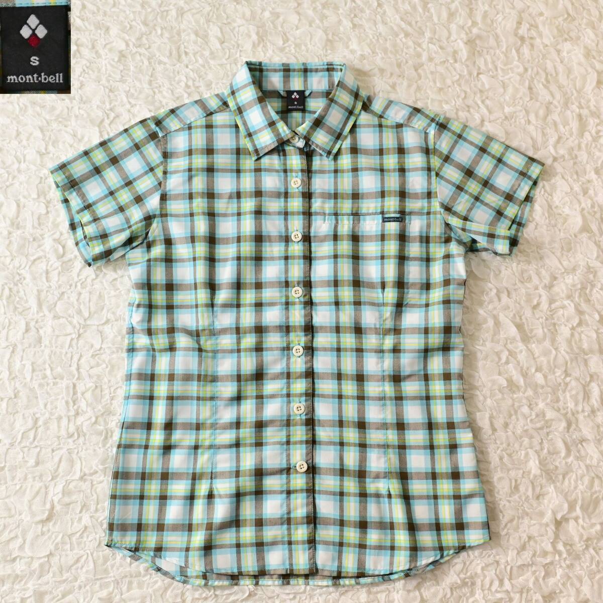W1 Women S モンベル mont-bell 1114283 WIC.ライト シングルポケット ショートスリーブシャツ拍卖