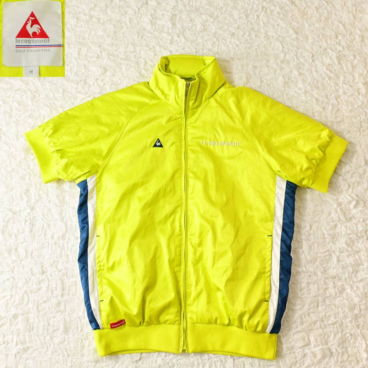 W1 Women M ルコックゴルフ 中綿 半袖 ブルゾン拍卖