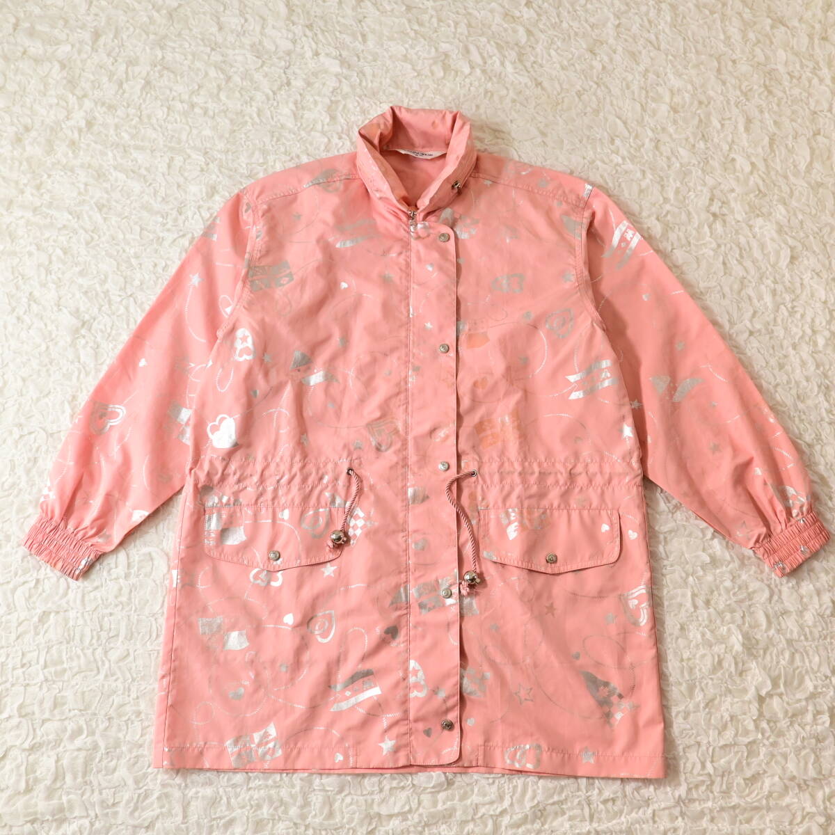 W1 Women M マンシング ピンク レインコート拍卖