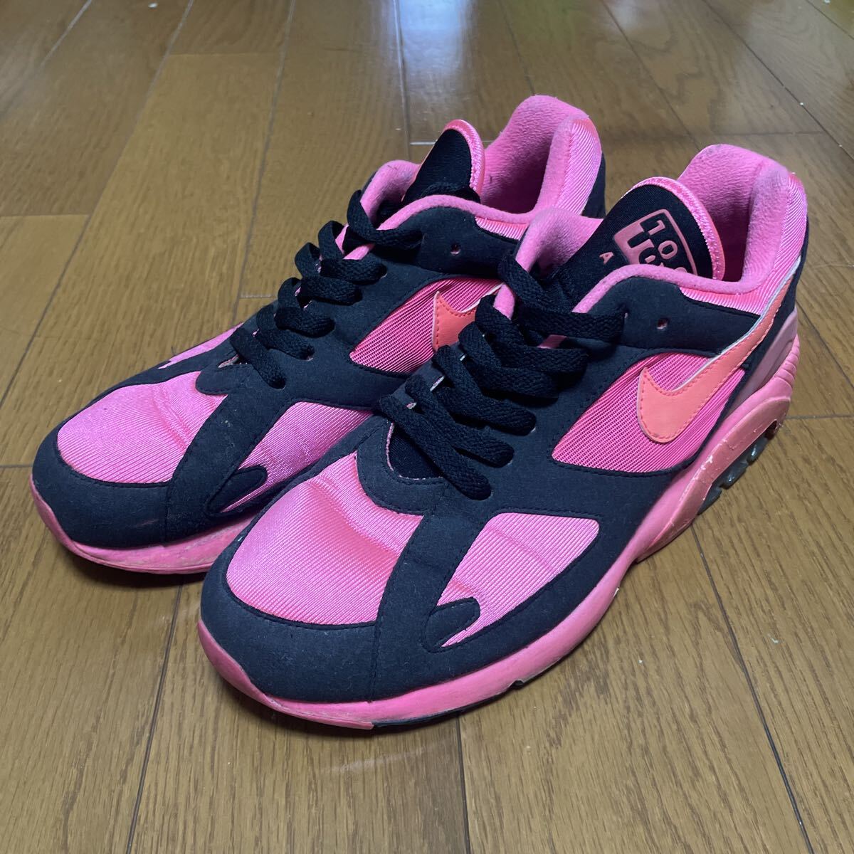27cm NIKE AIR MAX 180 Garons Homme Plus pink ナイキ コムデギャルソン プリュス ピンク拍卖