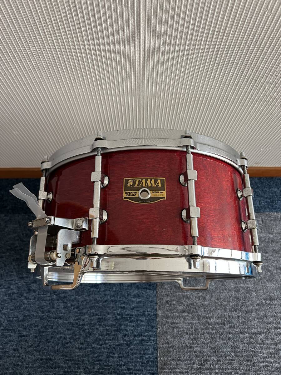 タマ14“アートウッドバーチスネア!!TAMA vintage拍卖