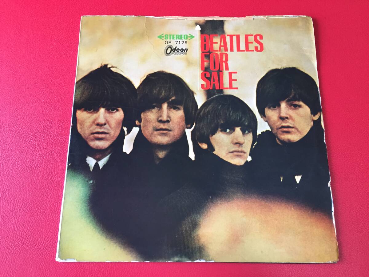◆試聴済◆ビートルズ '65/ BEATLES FOR SALE/赤盤/LP/OP 7179 #F29YY1拍卖