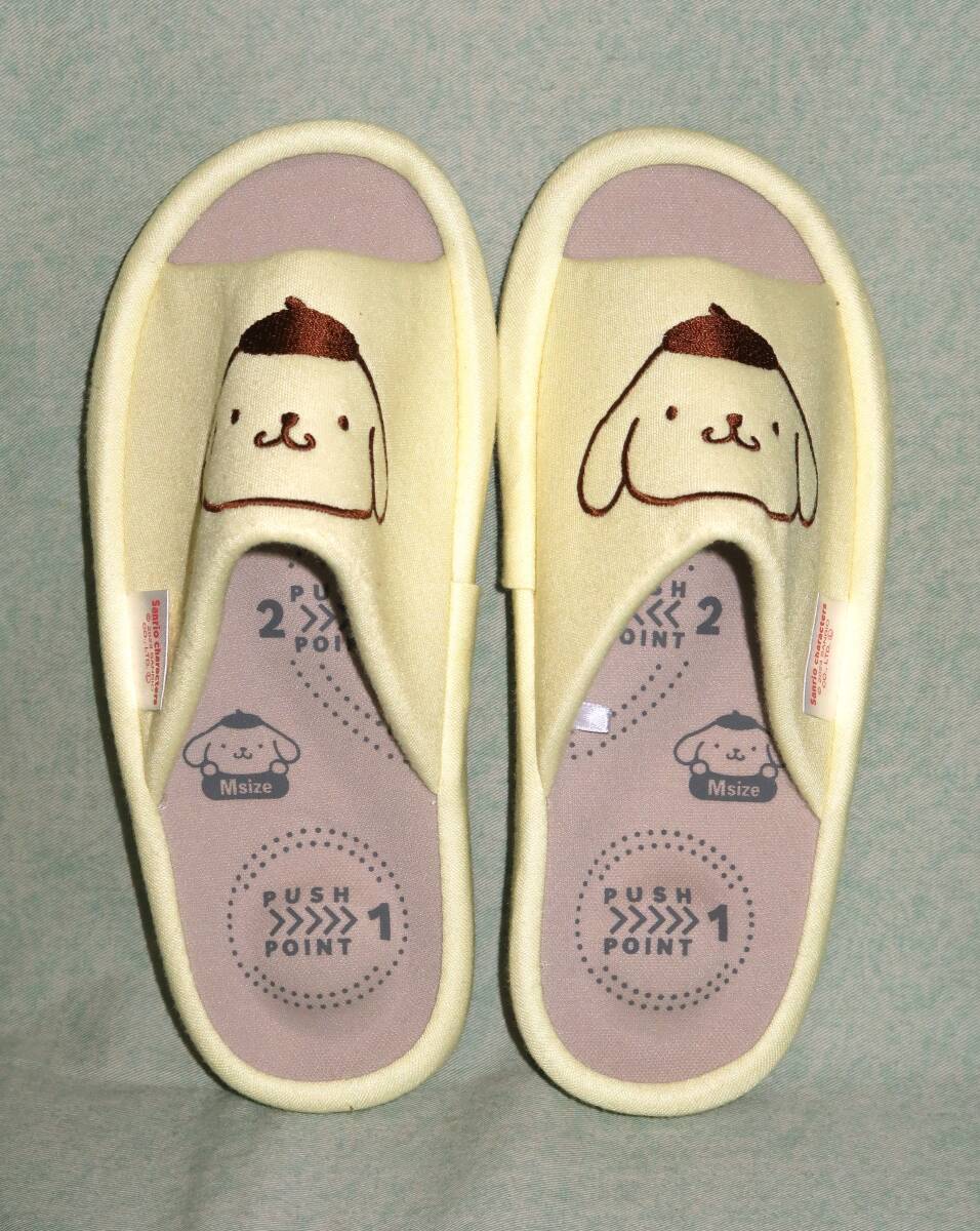 ポムポムプリン(サンリオ)スリッパ Mサイズ(未使用)拍卖