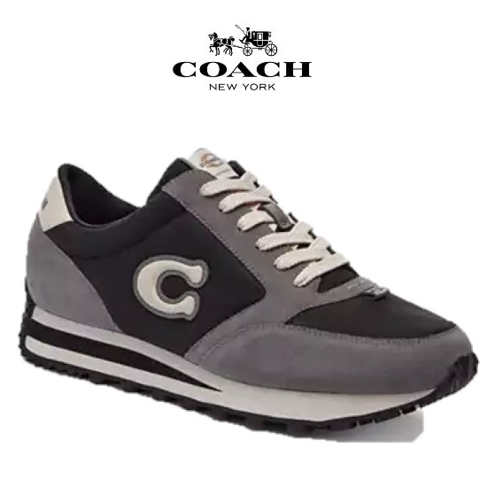 ◆すぐにお届け!◆新品/正規品◆【COACH★CR943-10D】コーチ 百貨店商品♪ メンズスニーカーシューズ靴 定価44,000円 箱付き 即決☆拍卖