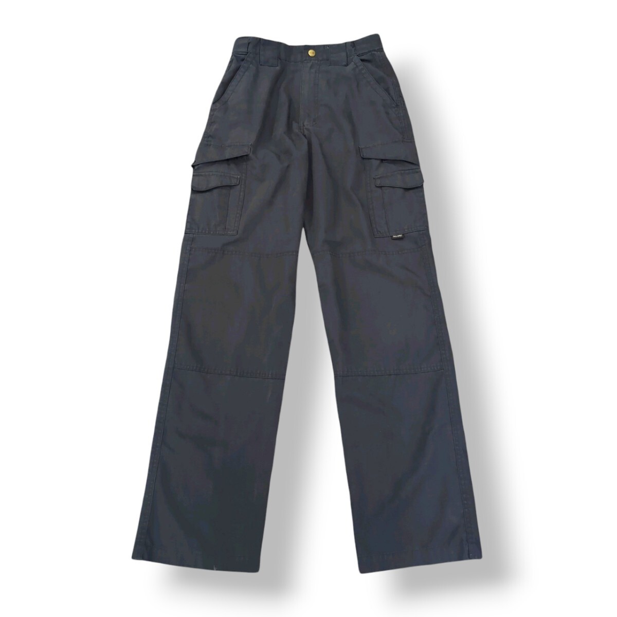 W28 L34 TRU-SPEC ミリタリー カーゴ パンツ リップストップ ダークグレー bm0820拍卖