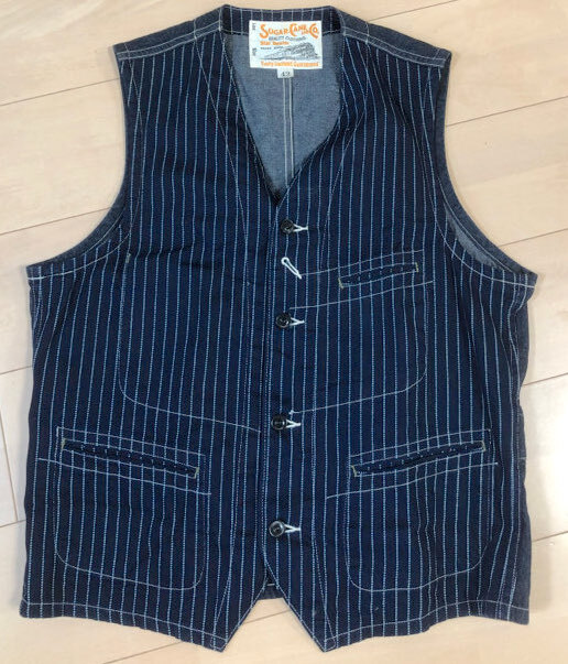 SUGAR CANE/ウォバッシュベスト/42/シュガーケーン拍卖