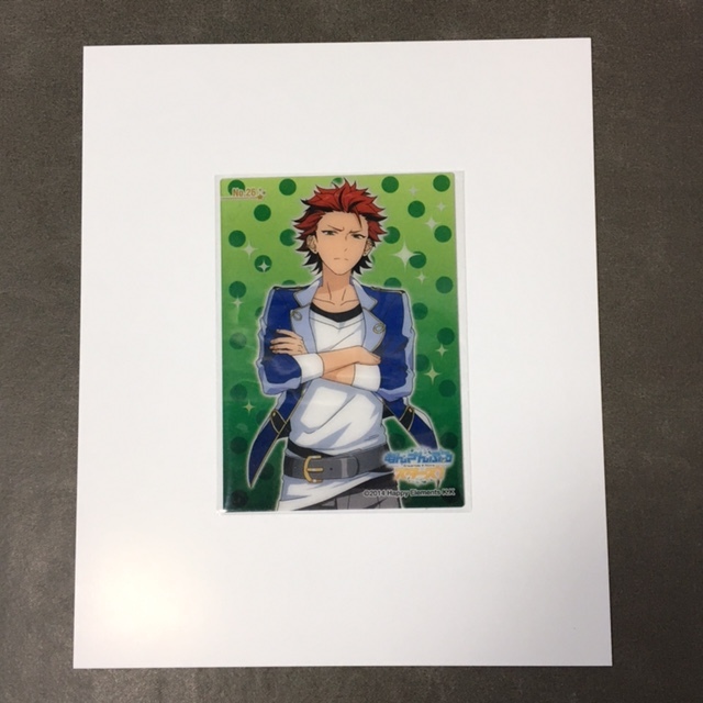 【No26.鬼龍紅郎 】 あんさんぶるスターズ! クリアカードコレクションガム 1 カードのみ拍卖